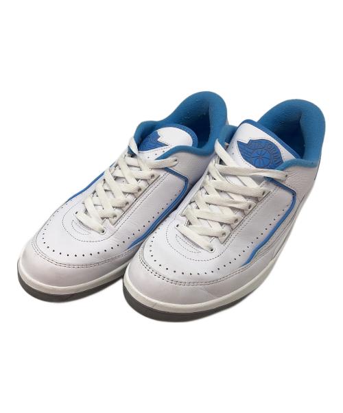NIKE（ナイキ）NIKE (ナイキ) Air Jordan 2 Retro Low ホワイト×ブルー サイズ:27.5の古着・服飾アイテム