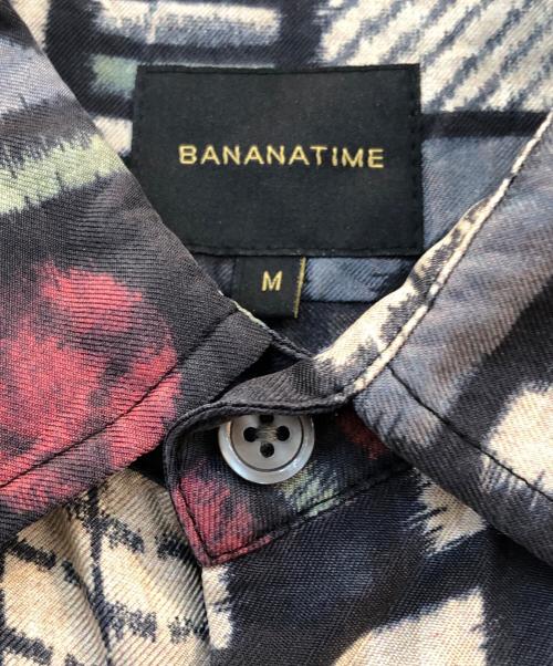 BANANATIME（バナナタイム）BANANATIME (バナナタイム) 総柄シャツ サイズ:Mの古着・服飾アイテム