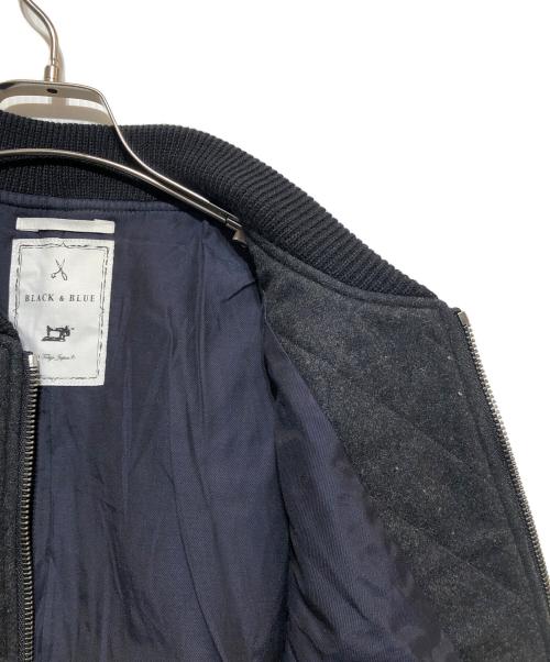 Black & Blue（ブラックアンドブルー）Black & Blue (ブラックアンドブルー) ジップアップジャケット ブラック サイズ:00の古着・服飾アイテム