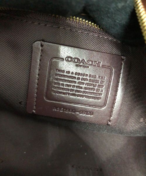 COACH（コーチ）COACH (コーチ) 2WAYバッグ ベージュ×ブラウンの古着・服飾アイテム
