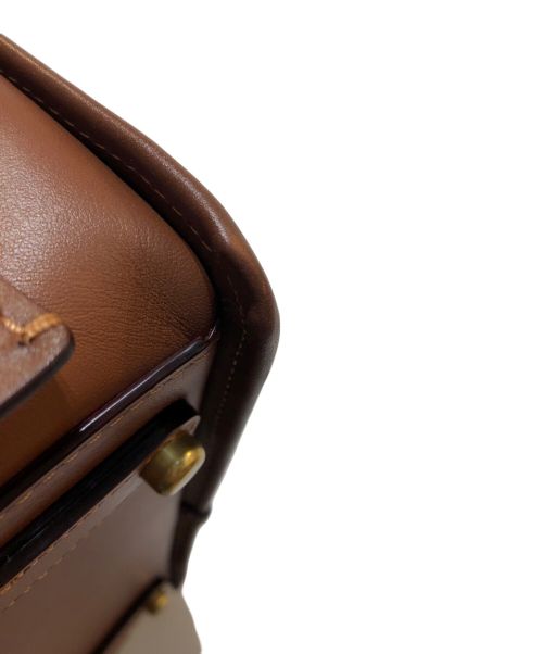 COACH（コーチ）COACH (コーチ) 2WAYバッグ ベージュ×ブラウンの古着・服飾アイテム