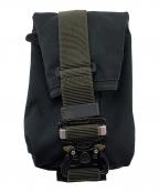 BAGJACKバッグジャック）の古着「ケーブルポーチ」｜ブラック