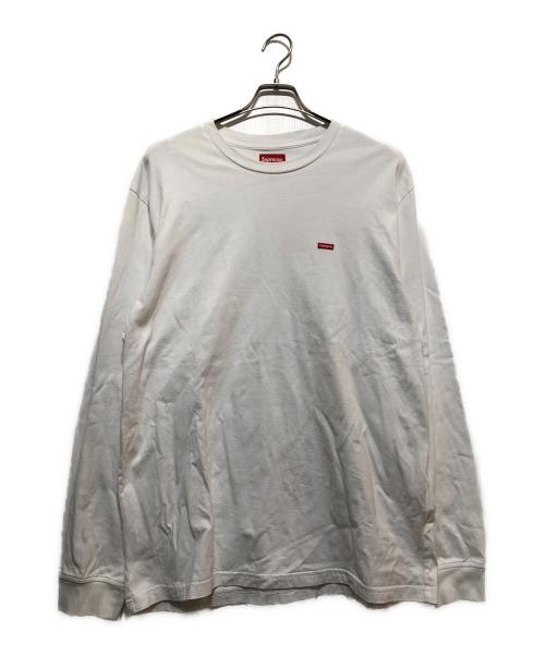 SUPREME（シュプリーム）SUPREME (シュプリーム) 長袖カットソー ホワイト サイズ:Lの古着・服飾アイテム