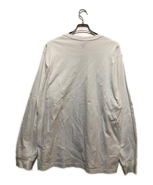 SUPREME（シュプリーム）SUPREME (シュプリーム) 長袖カットソー ホワイト サイズ:Lの古着・服飾アイテム