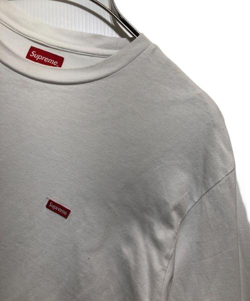 SUPREME（シュプリーム）SUPREME (シュプリーム) 長袖カットソー ホワイト サイズ:Lの古着・服飾アイテム