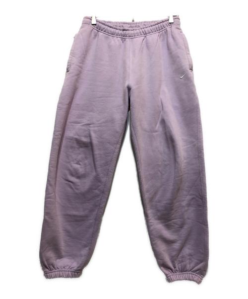 NIKE（ナイキ）NIKE (ナイキ) フリースパンツ パープル サイズ:Lの古着・服飾アイテム