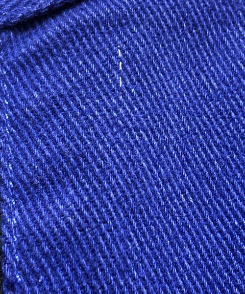 HASE AUTHENTICS（ハセ オーセンティックス）HASE AUTHENTICS (ハセ オーセンティックス) レーシングジャケット ブルー×ブラック サイズ:LGの古着・服飾アイテム