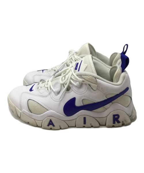 NIKE（ナイキ）NIKE (ナイキ) Air Barrage LOW ホワイト×ブルー サイズ:28cmの古着・服飾アイテム