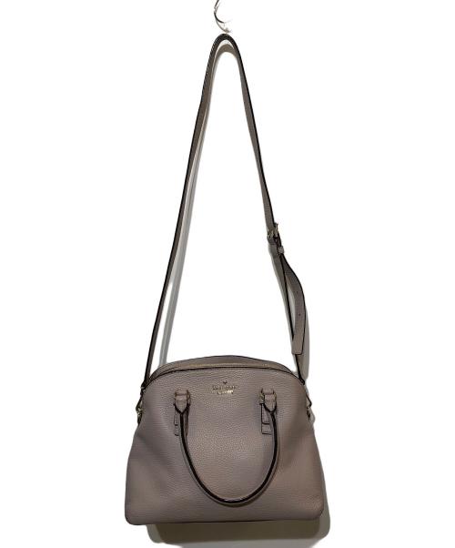Kate Spade（ケイトスペード）Kate Spade (ケイトスペード) 2WAYショルダーバッグ ベージュの古着・服飾アイテム