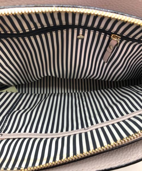 Kate Spade（ケイトスペード）Kate Spade (ケイトスペード) 2WAYショルダーバッグ ベージュの古着・服飾アイテム