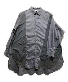 jieda（ジエダ）の古着「オーバーサイズデザインシャツ」｜グレー