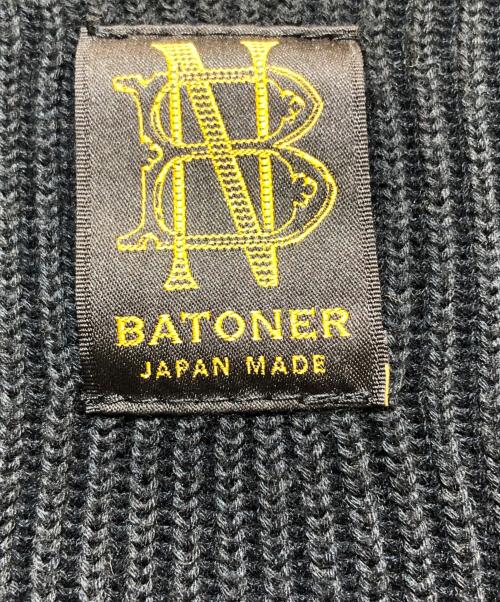 BATONER（バトナ―）BATONER (バトナ―) カーディガン ブラック サイズ:3の古着・服飾アイテム