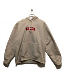 SUPREME（シュプリーム）の古着「プルオーバーパーカー」｜ベージュ