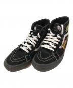 VANSバンズ）の古着「ハイカットスニーカー」｜ブラック