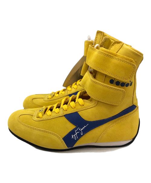 DIADORA（ディアドラ）DIADORA (ディアドラ) レーシングシューズ イエロー サイズ:24.5の古着・服飾アイテム