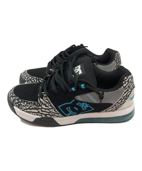 DC SHOE CO.USA（ディーシー シューコー ユーエスエー）DC SHOE CO.USA (ディーシー シューコー ユーエスエー) スニーカー ブラック×ブルー サイズ:29の古着・服飾アイテム