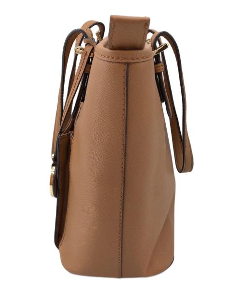 MICHAEL KORS（マイケル・コース）MICHAEL KORS (マイケルコース) ハンドバッグ ブラウンの古着・服飾アイテム
