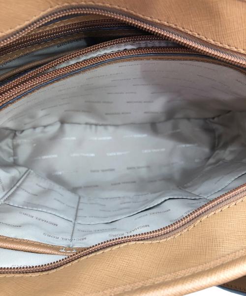 MICHAEL KORS（マイケル・コース）MICHAEL KORS (マイケルコース) ハンドバッグ ブラウンの古着・服飾アイテム