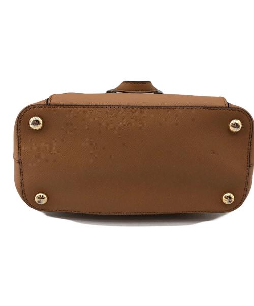 MICHAEL KORS（マイケル・コース）MICHAEL KORS (マイケルコース) ハンドバッグ ブラウンの古着・服飾アイテム