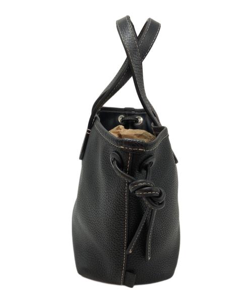 VASIC（ヴァジック）VASIC (ヴァジック) ハンドバッグ ブラックの古着・服飾アイテム