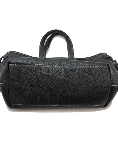 VASIC（ヴァジック）VASIC (ヴァジック) ハンドバッグ ブラックの古着・服飾アイテム