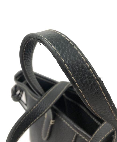 VASIC（ヴァジック）VASIC (ヴァジック) ハンドバッグ ブラックの古着・服飾アイテム