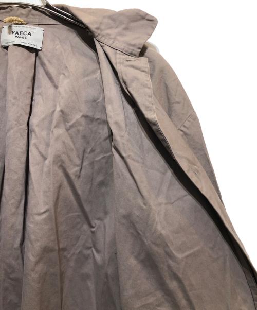 YAECA（ヤエカ）YAECA (ヤエカ) ワークシャツドレス ブラウン(カーキ) サイズ:Mの古着・服飾アイテム