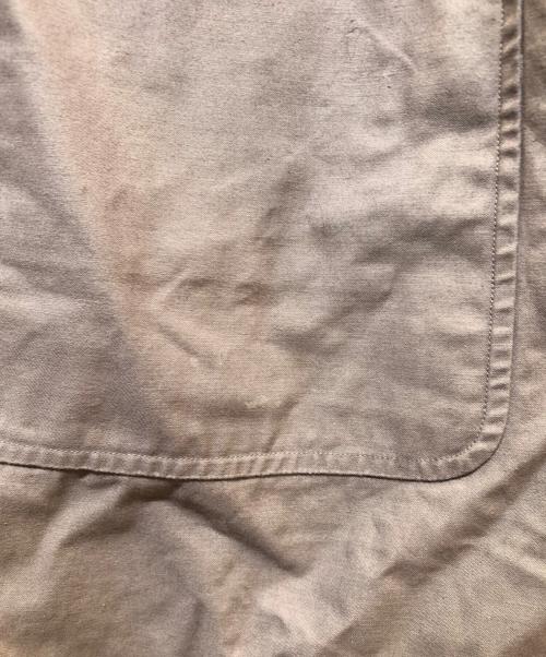 YAECA（ヤエカ）YAECA (ヤエカ) ワークシャツドレス ブラウン(カーキ) サイズ:Mの古着・服飾アイテム