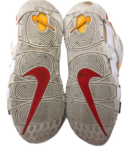 NIKE（ナイキ）NIKE (ナイキ) AIR MORE UPTEMPO ホワイト×イエロー サイズ:28.5の古着・服飾アイテム