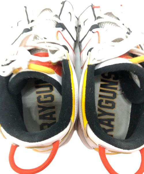 NIKE（ナイキ）NIKE (ナイキ) AIR MORE UPTEMPO ホワイト×イエロー サイズ:28.5の古着・服飾アイテム