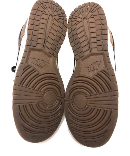 NIKE（ナイキ）NIKE (ナイキ) Dunk Low PRM ブラウン×ホワイト サイズ:27の古着・服飾アイテム
