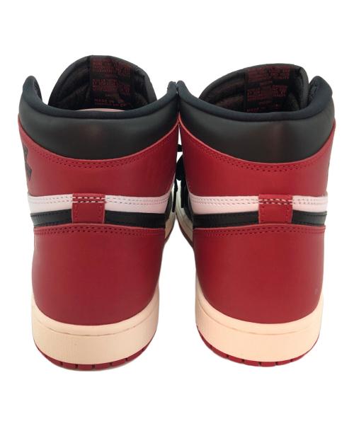 NIKE（ナイキ）NIKE (ナイキ) Air Jordan 1 Retro High ホワイト×ブラック×レッド サイズ:27.5の古着・服飾アイテム