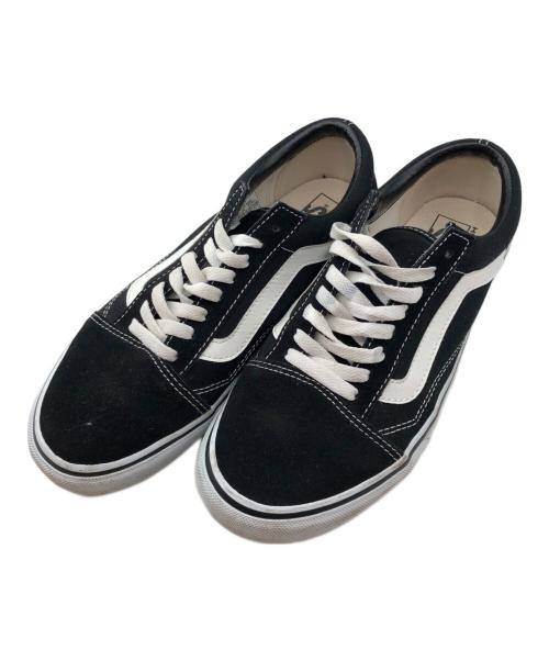 VANS（ヴァンズ）VANS (バンズ) ローカットスニーカー ブラック×ホワイト サイズ:27cmの古着・服飾アイテム