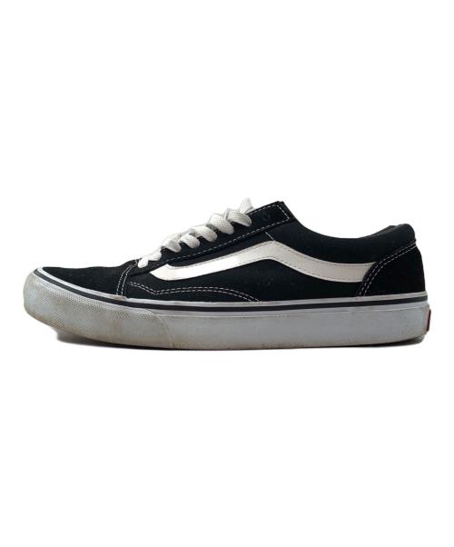 VANS（ヴァンズ）VANS (バンズ) ローカットスニーカー ブラック×ホワイト サイズ:27cmの古着・服飾アイテム