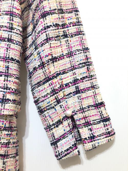 Maglie le cassetto（マーリエ ル カセット）Maglie le cassetto (マーリエ ル カセット) セットアップ ピンク×ホワイト サイズ:9の古着・服飾アイテム