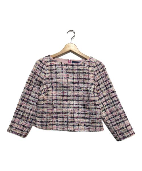 Maglie le cassetto（マーリエ ル カセット）Maglie le cassetto (マーリエ ル カセット) セットアップ ピンク×ホワイト サイズ:9の古着・服飾アイテム