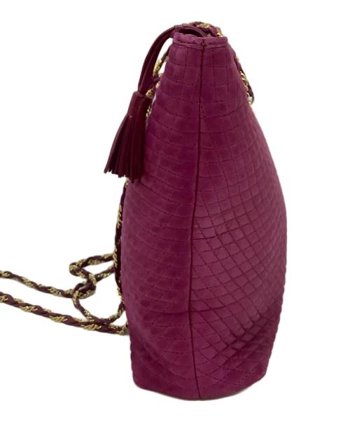 BALLY（バリー）BALLY (バリー) ハンドバッグ パープルの古着・服飾アイテム