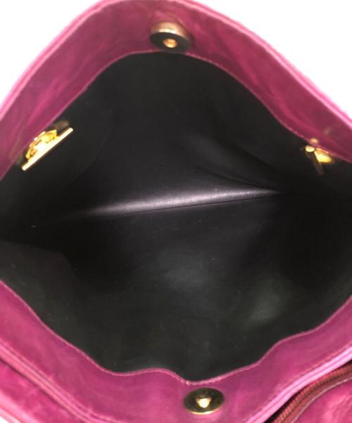 BALLY（バリー）BALLY (バリー) ハンドバッグ パープルの古着・服飾アイテム