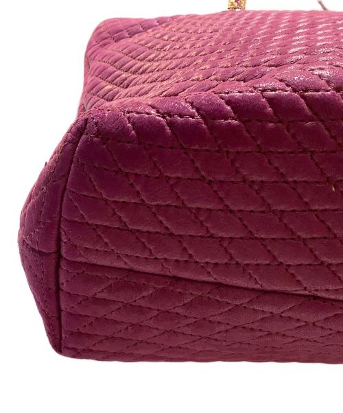 BALLY（バリー）BALLY (バリー) ハンドバッグ パープルの古着・服飾アイテム