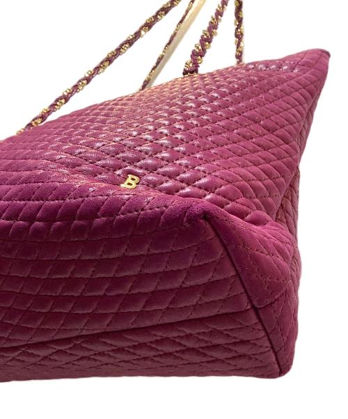 BALLY（バリー）BALLY (バリー) ハンドバッグ パープルの古着・服飾アイテム