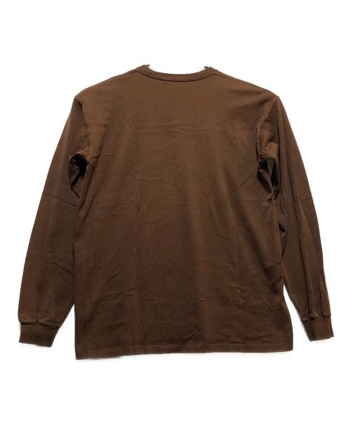 AURALEE（オーラリー）AURALEE (オーラリー) 長袖カットソー ブラウン サイズ:1の古着・服飾アイテム