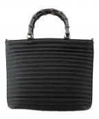 GUCCIグッチ）の古着「キルティングハンドバッグ」｜ブラック