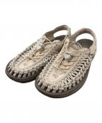 KEENキーン）の古着「編上げサンダル」｜ホワイト