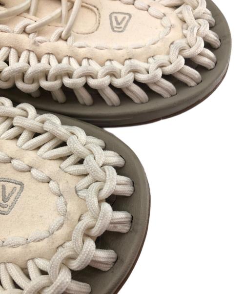 KEEN（キーン）KEEN (キーン) 編上げサンダル ホワイト サイズ:26cmの古着・服飾アイテム