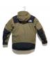 THE NORTH FACE (ザ ノース フェイス) マウンテンダウンジャケット カーキ×ブラック サイズ:S：23000円