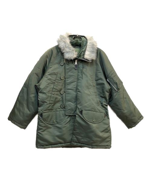 ALPHA（アルファ）ALPHA (アルファ) モッズコート グリーン サイズ:Mの古着・服飾アイテム