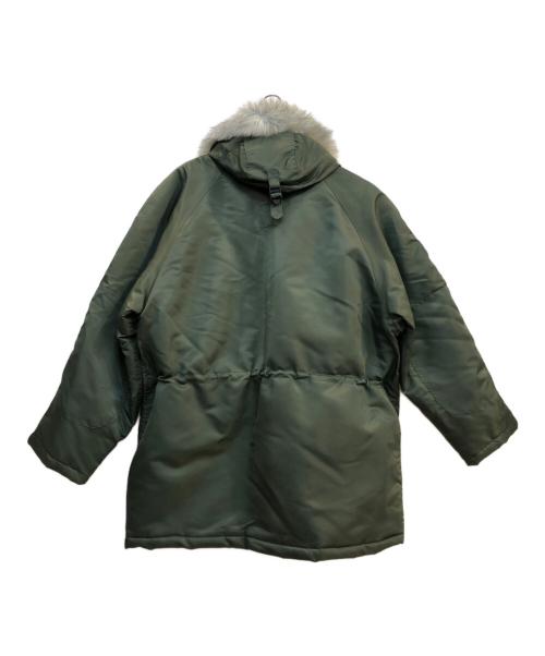 ALPHA（アルファ）ALPHA (アルファ) モッズコート グリーン サイズ:Mの古着・服飾アイテム