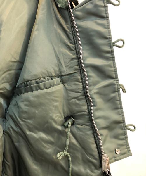 ALPHA（アルファ）ALPHA (アルファ) モッズコート グリーン サイズ:Mの古着・服飾アイテム