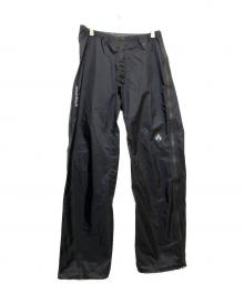 mont-bell（モンベル）の古着「ナイロンフルジップパンツ」｜ブラック