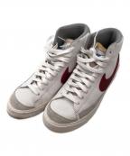 NIKEナイキ）の古着「ブレーザー ミッド」｜ホワイト×レッド